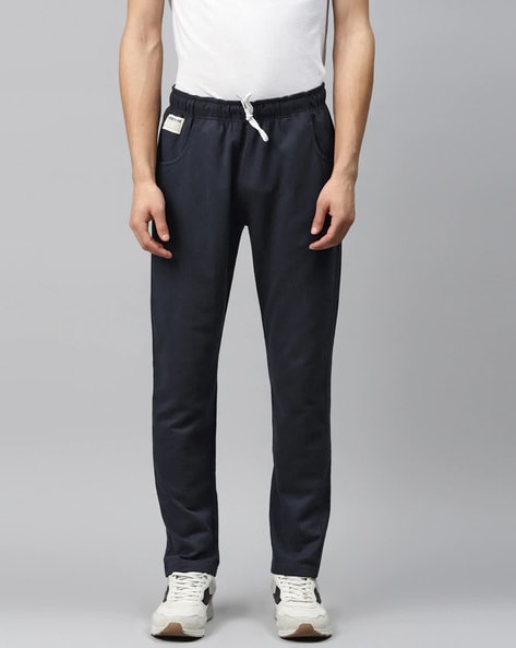 slim fit straight pants