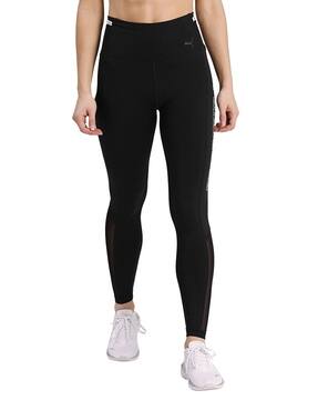 puma mesh panel leggings