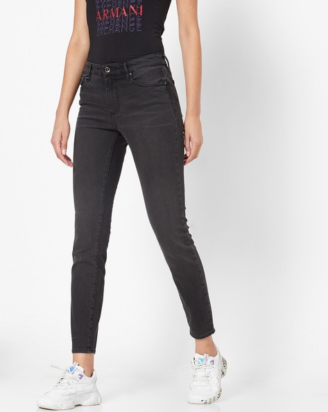 Buy Grey Jeans Jeggings for Women by ARMANI EXCHANGE Online