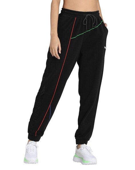 Relaxed Fit Straight Track Pants