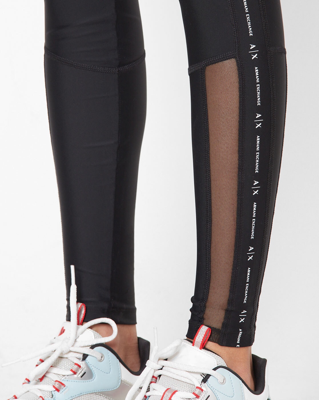 Color block technical jersey leggings | ARMANI EXCHANGE Woman