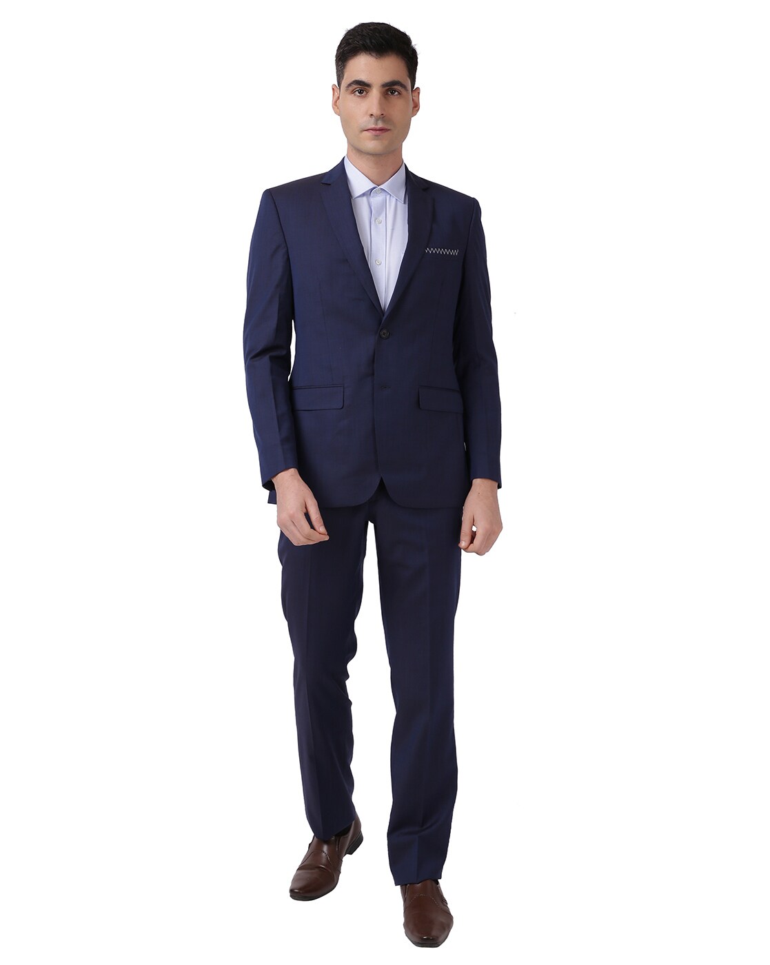 navy blue full suit