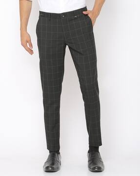 Buy Black Trousers \u0026 Pants for Men by 
