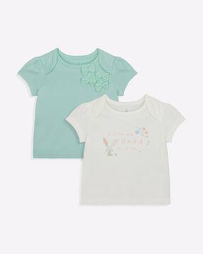 mothercare Pack of 2 Round-Neck T-shirts-picture-17