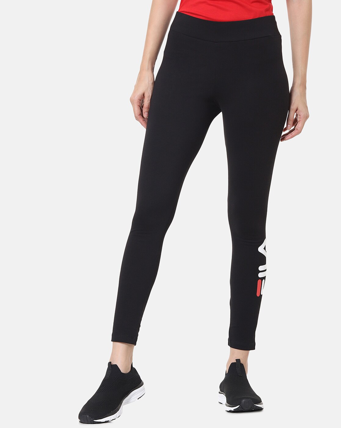 Buy Black Leggings for Women by FILA Online