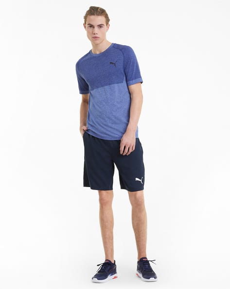 Mid-Rise Shorts with Logo Branding