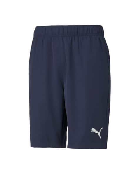 Mid-Rise Shorts with Logo Branding