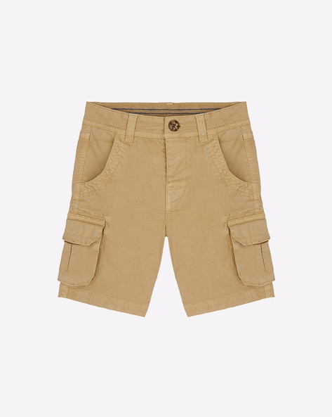 flap pocket cargo shorts