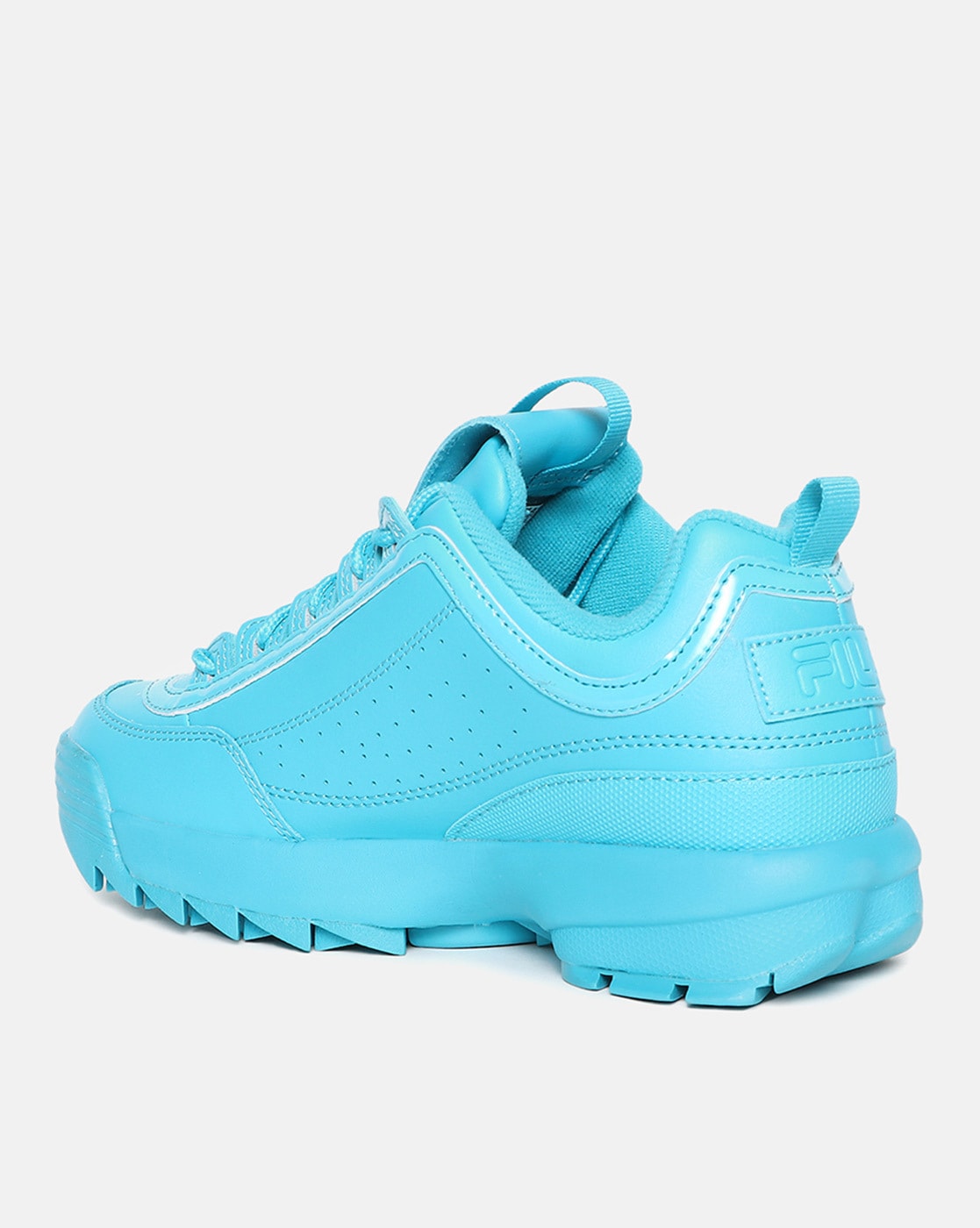 Fila disruptor light blue on sale