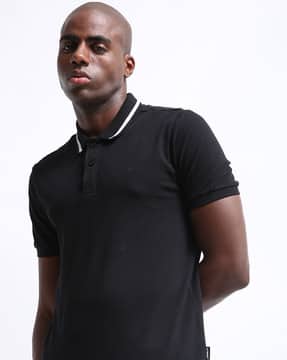 mens polo t shirt slim fit