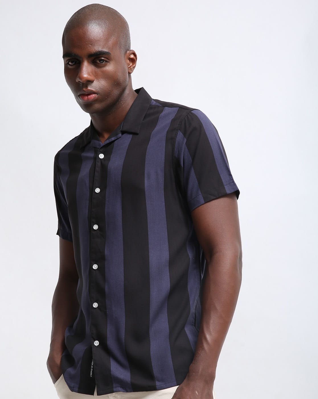 Buy Black Shirts for Men by ALTHEORY 