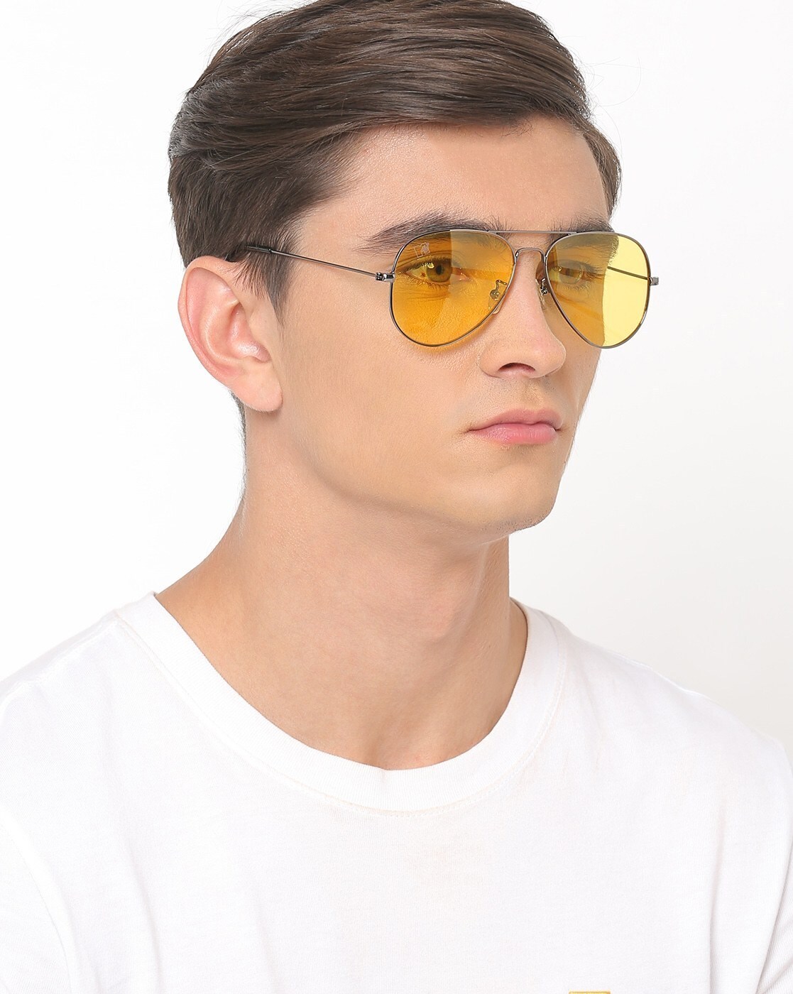 Yellow Tinted Aviator Glasses Atelier Yuwaciaojp 2736