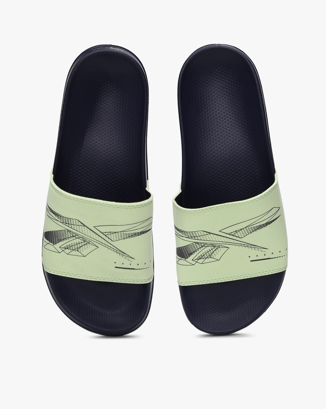 reebok vector slides