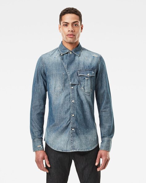 G star denim shirts deals
