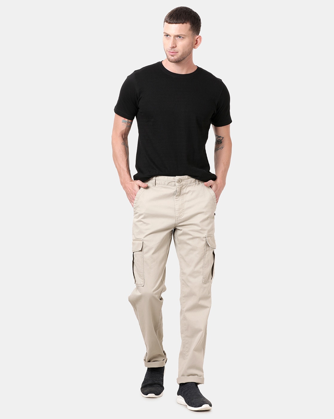 Buy Vertical Stylish and Trendy Cargo Pants for Men and Boys DSJD86Y68K  28 Brown at Amazonin