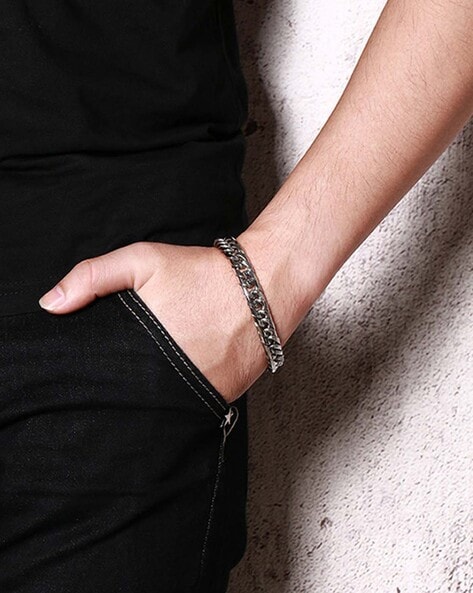 Peora Alpha Male Bracelet for Men : Amazon.in: Fashion