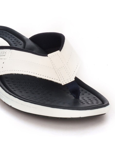 Buy White Flip Flop Slippers for Men by Pavers England Online