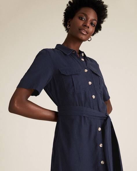 Buy Navy Dresses for Women by Marks 