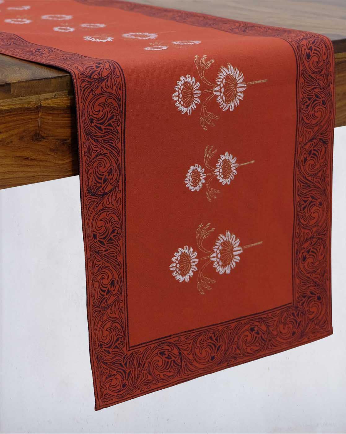 Buy Burnt Orange Table Covers