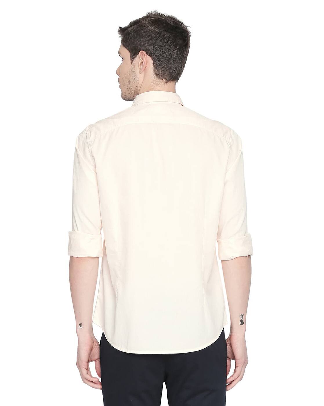 basics slim fit shirts