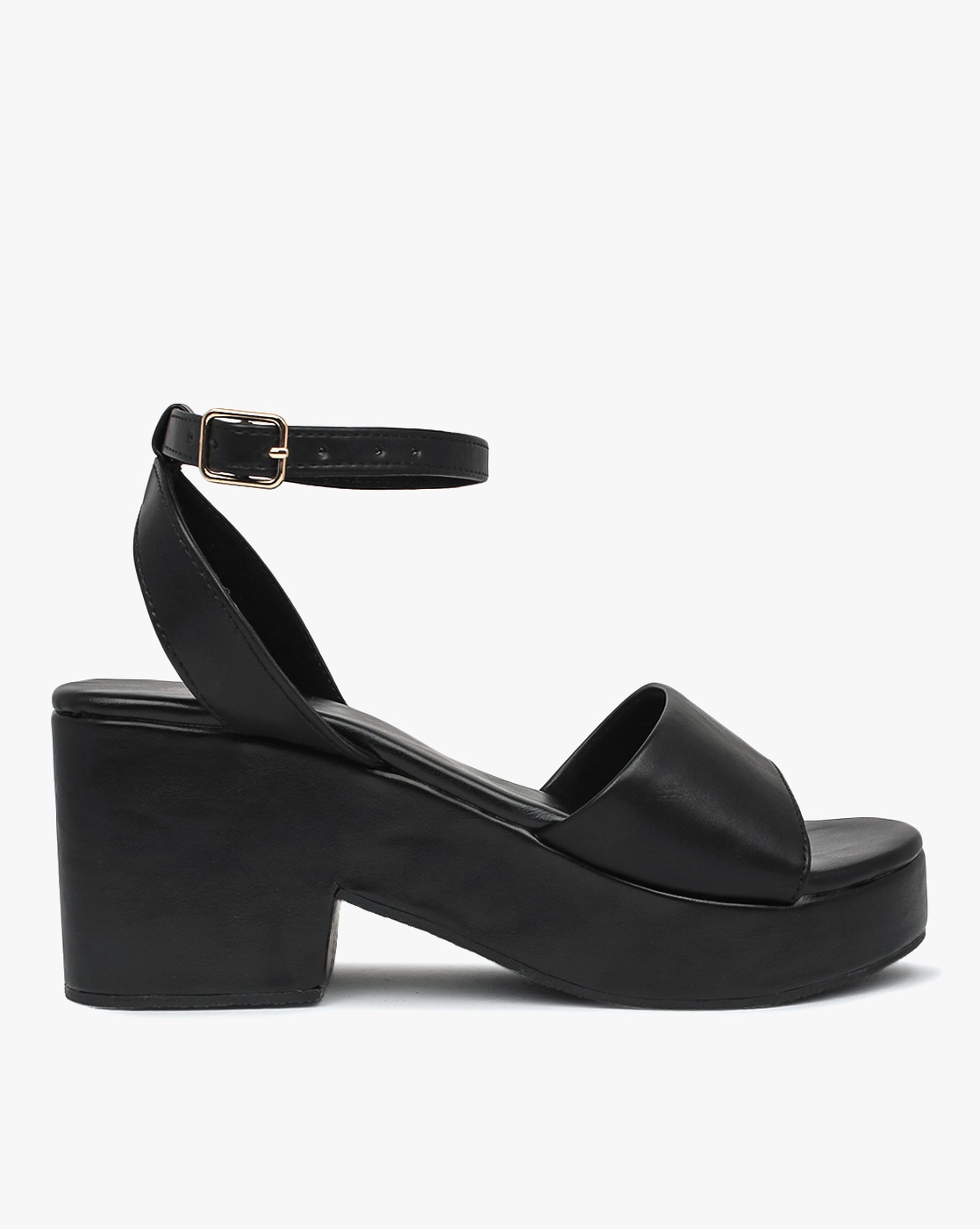 mft couture chunky heels with ankle loop