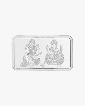 50G (999.9) Lakshmi & Ganesh Silver Bar