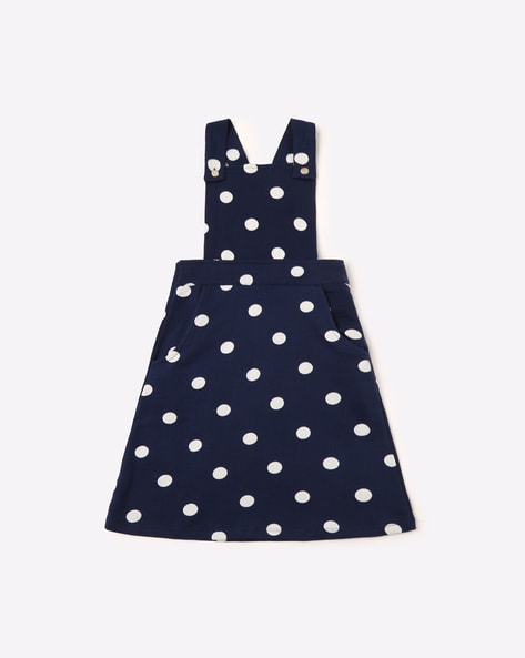 polka dot pinafore