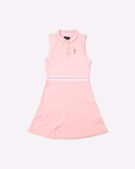 ajio pink dress