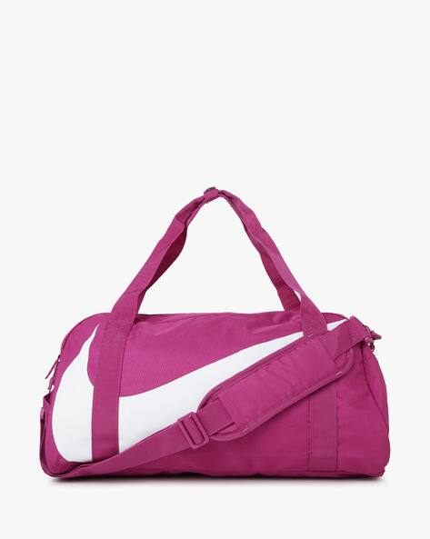 pink nike man bag