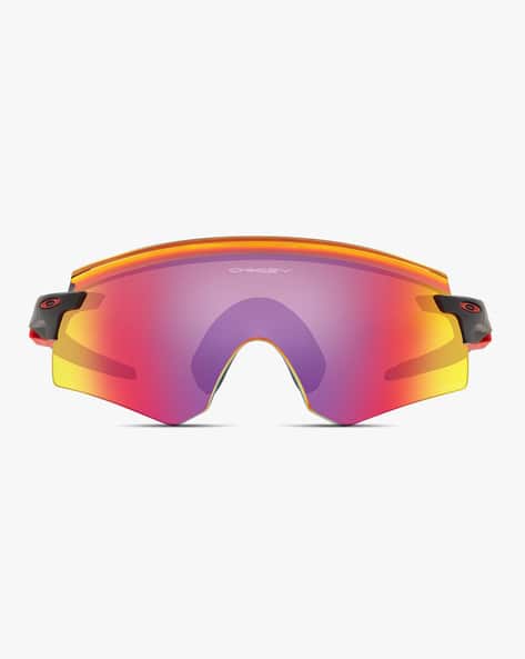 Oakley 0OO947194710136 Half-Rim Wrap Sunglasses
