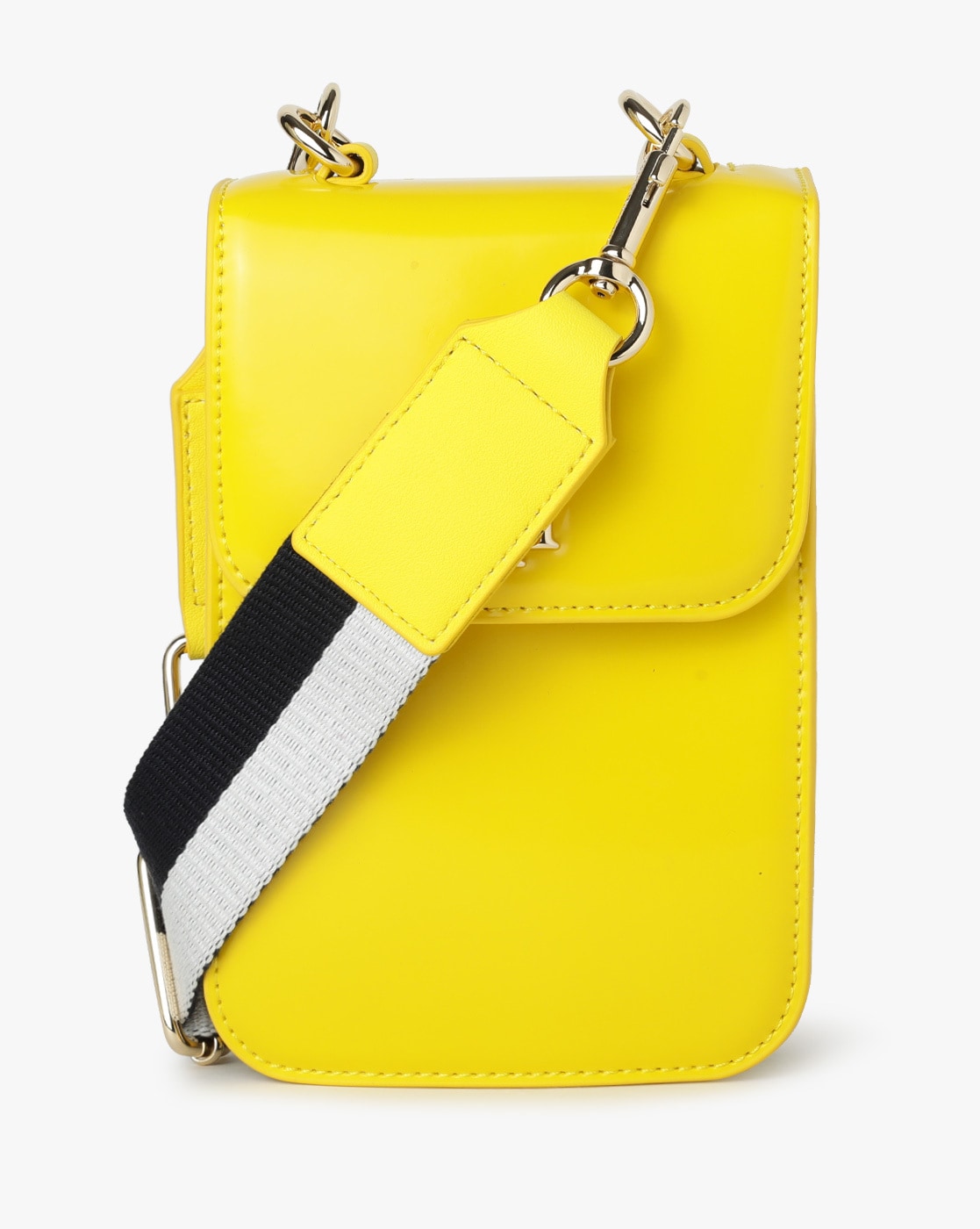 yellow tommy hilfiger purse