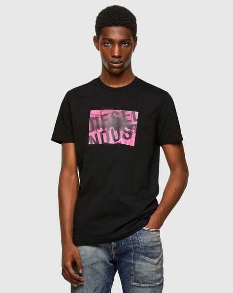 diesel t shirt black