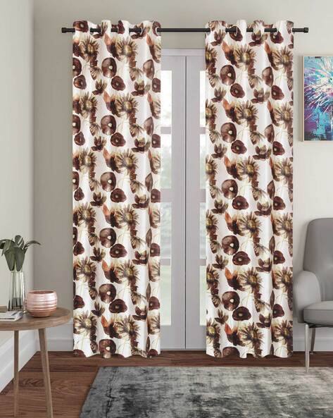 Brown Curtains Accessories For Home Kitchen By Sizzler Ajio Com Brown Curtains Accessories For, Chocolate Brown And Gold Curtains