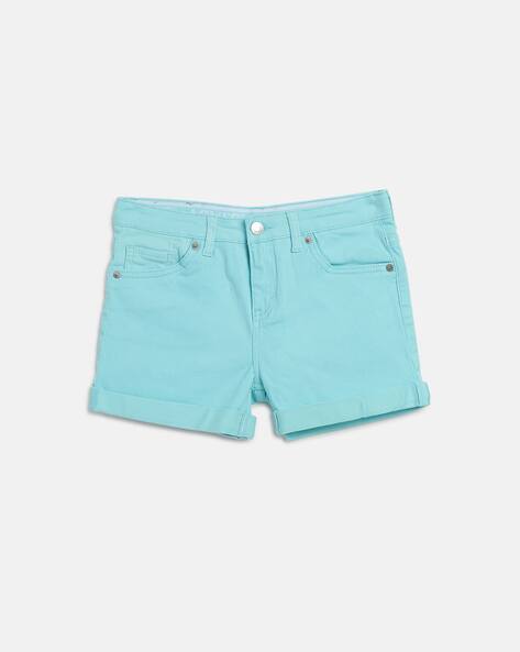 Buy Blue Shorts \u0026 3/4ths for Girls by 
