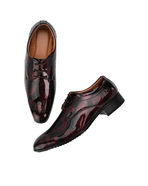 Printed store formal shoes