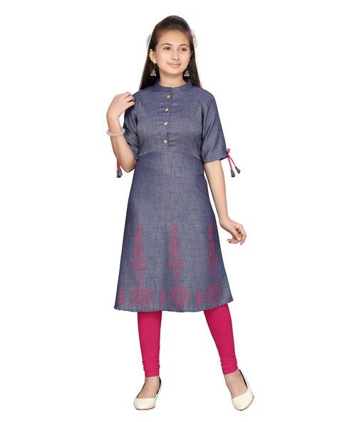 Buy Blue Ethnic Wear Sets for Girls by 