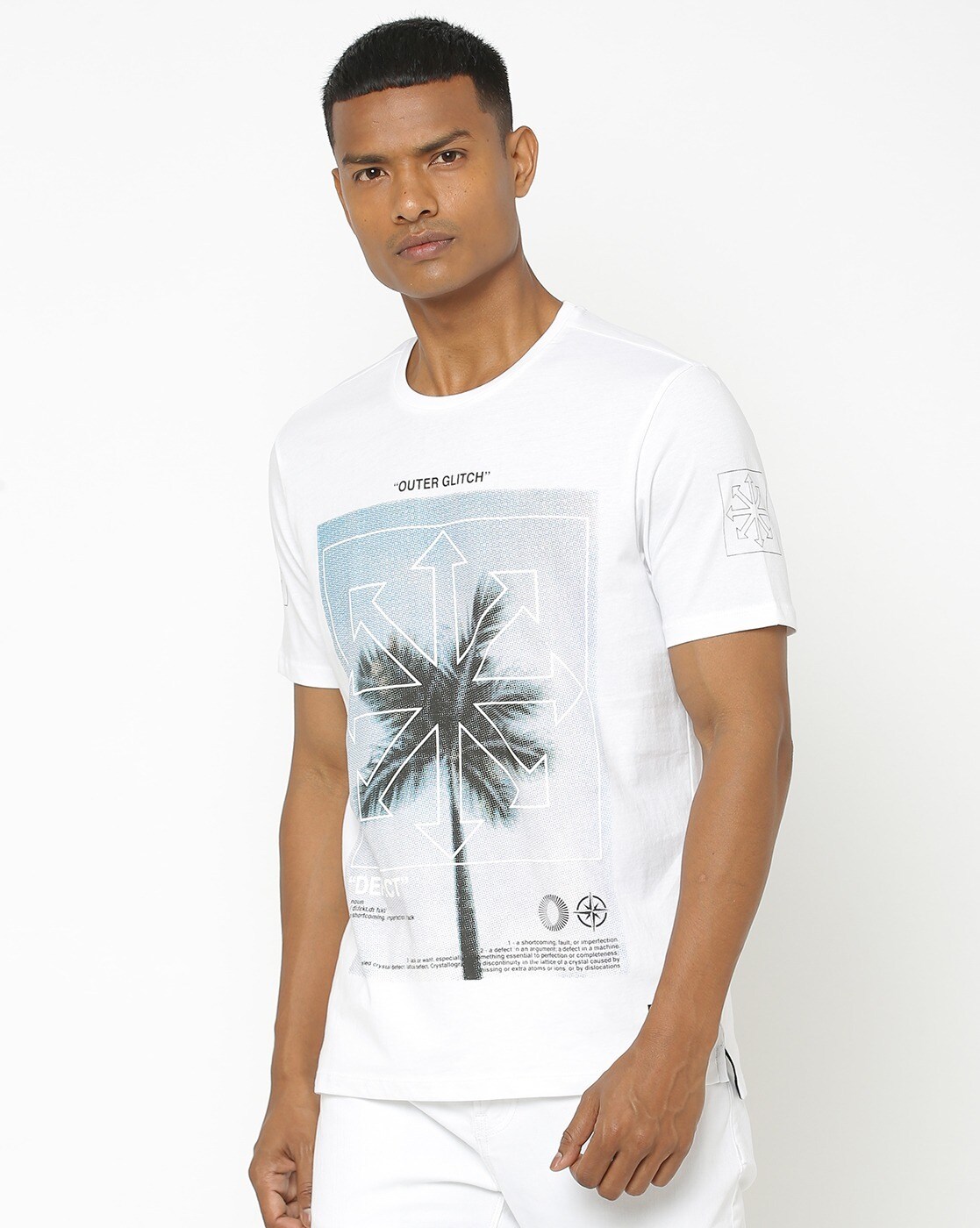 dnmx white t shirt