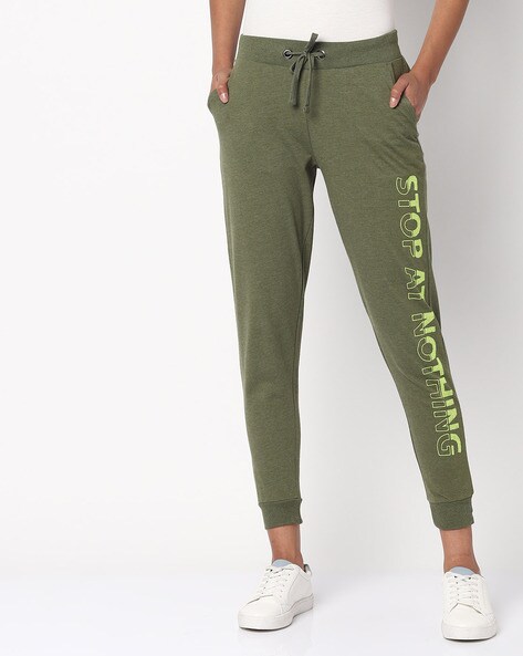 Heathered Joggers with Insert Pockets