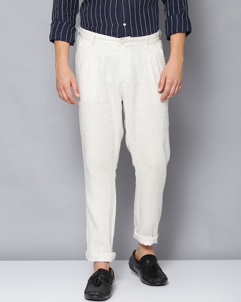 Buy Beige Trousers & Pants for Men by Bruun & Stengade Online