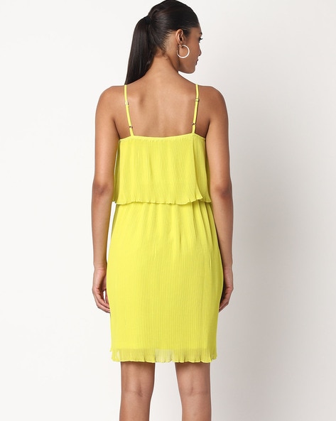 Popover crop sheath outlet dress