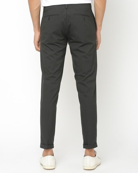 Buy Wardrobe by Westside Black HighWaisted Trousers for Online  Tata CLiQ