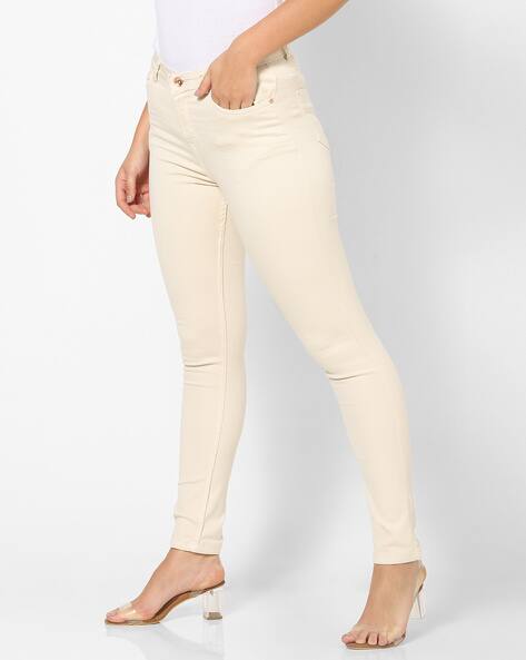 Buy Beige Jeans \u0026 Jeggings for Women by 