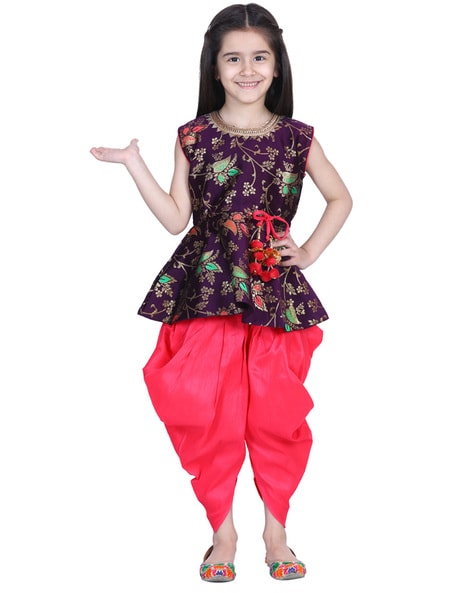 Aggregate 146+ baby girl dhoti dress - seven.edu.vn