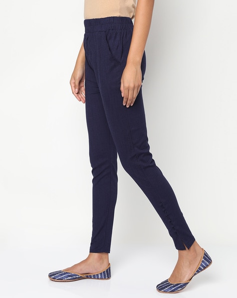 Pencil Fit Trousers  Buy Pencil Fit Trousers online in India