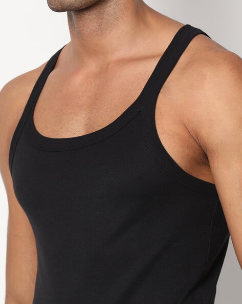 Buy Black Vests for Men by NETPLAY Online