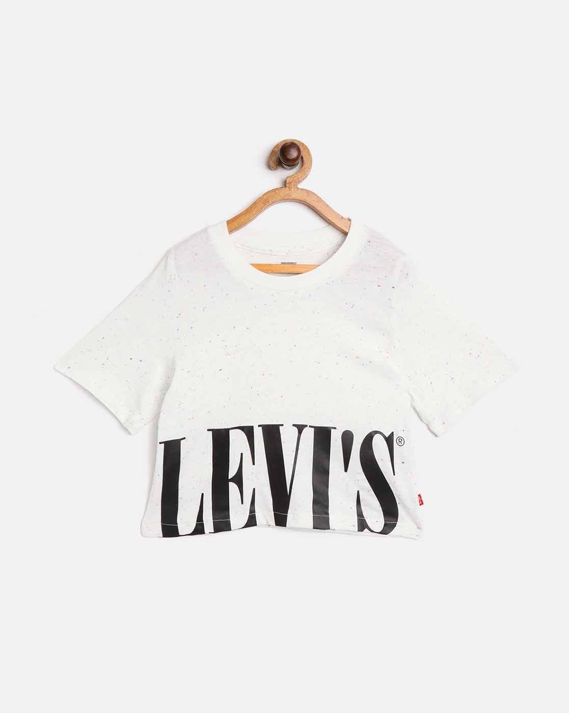 levis crop t shirt