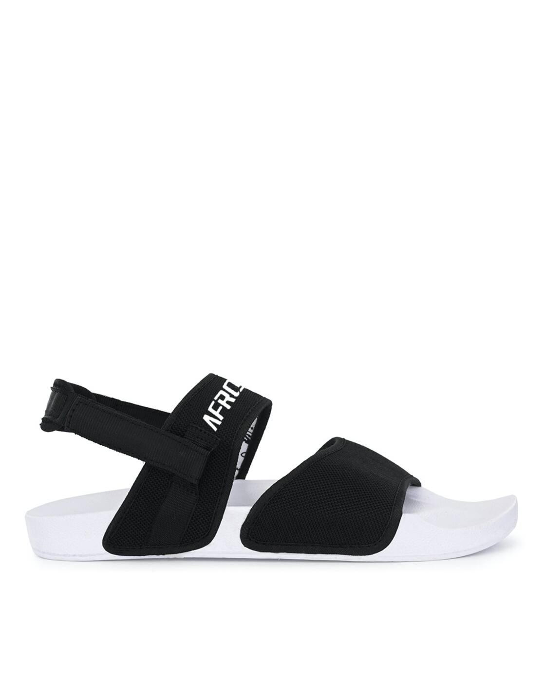 Buy Black Sandals for Men by AFROJACK Online | Ajio.com