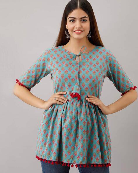 Buy Blue Shirts, Tops \u0026 Tunic for Women 