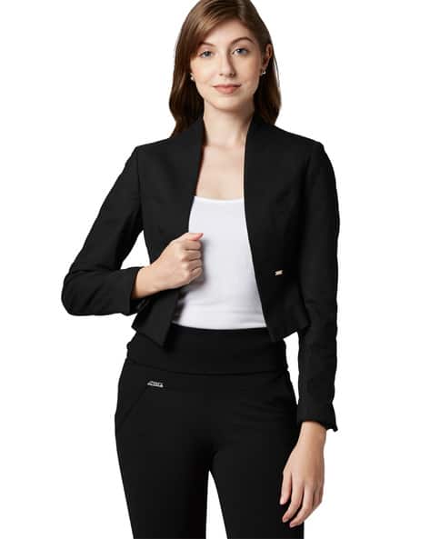 Buy Black Blazers Waistcoats for Women by PARK AVENUE Online