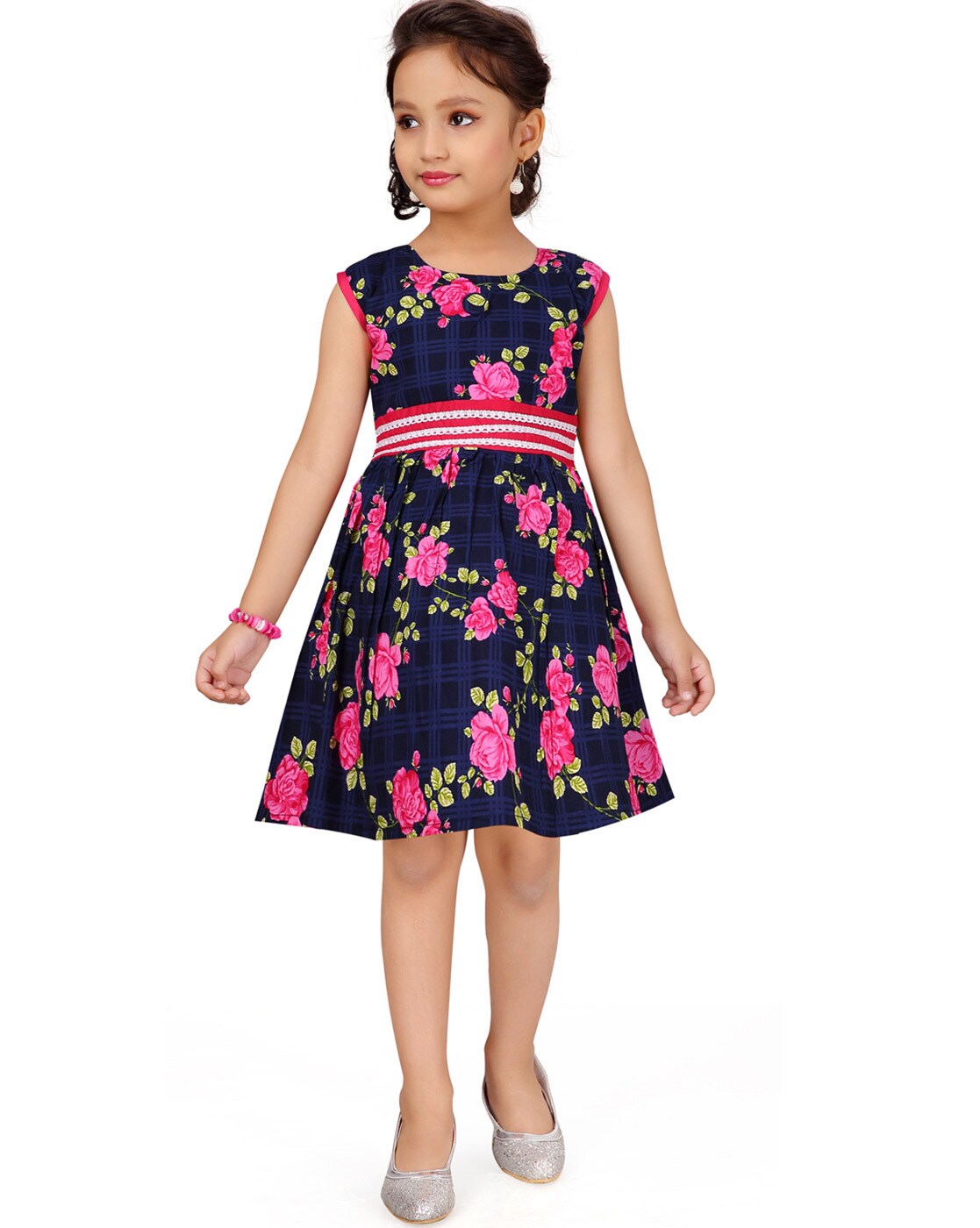 Rewenti Kids Dress Girls Middle Sleeve Princess Dress Bow Tie Lace Mesh  Dress Cake Dress Red 9-10 Years - Walmart.com